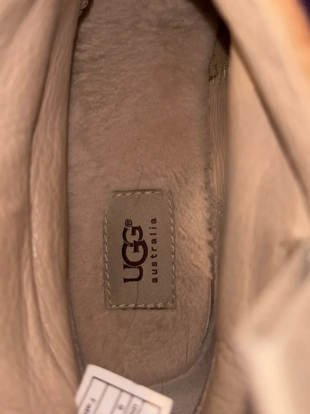 UGG Women's Tan Suede Ankle Booties